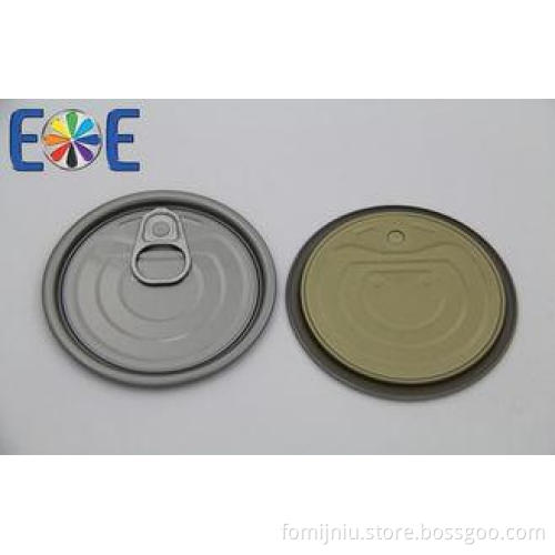 Beer Aluminum Pop Top Can Lid For Composite Can , 300# Easy